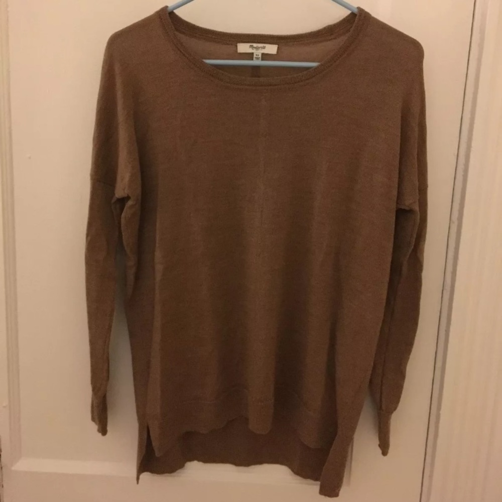 Madewell Merino Wool Brown Sweater